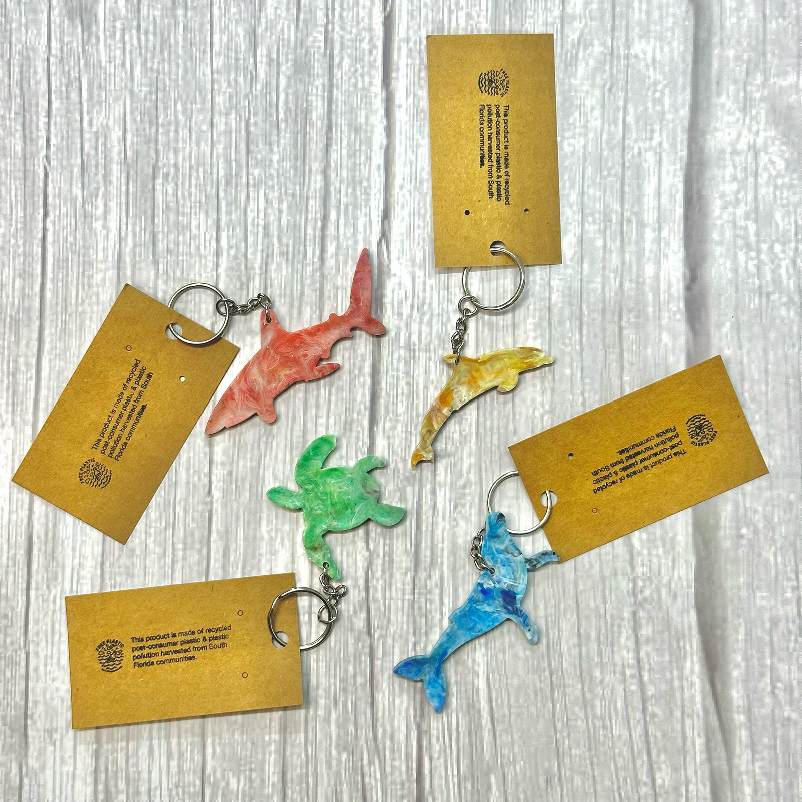 Pike Keychain Recycled Materials Stainless Steel Keychain Eco Friendly  Gifts for Fishermen 